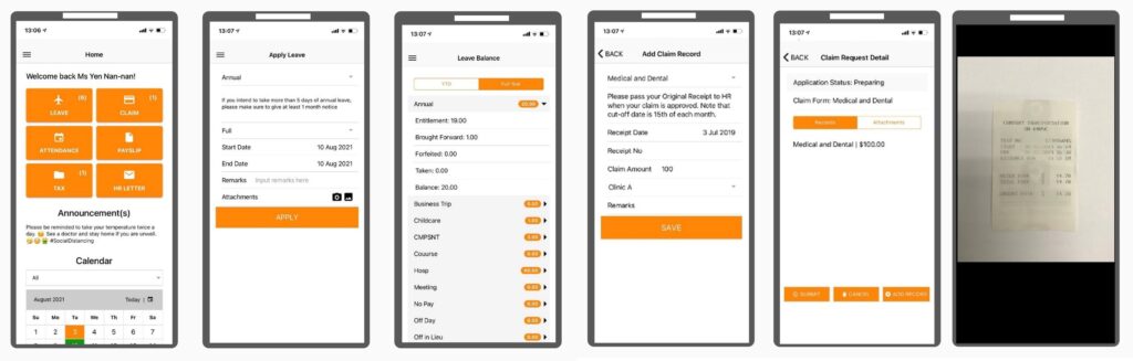 Employee Mobile App - Ark Services - Your HR & Payroll Partner